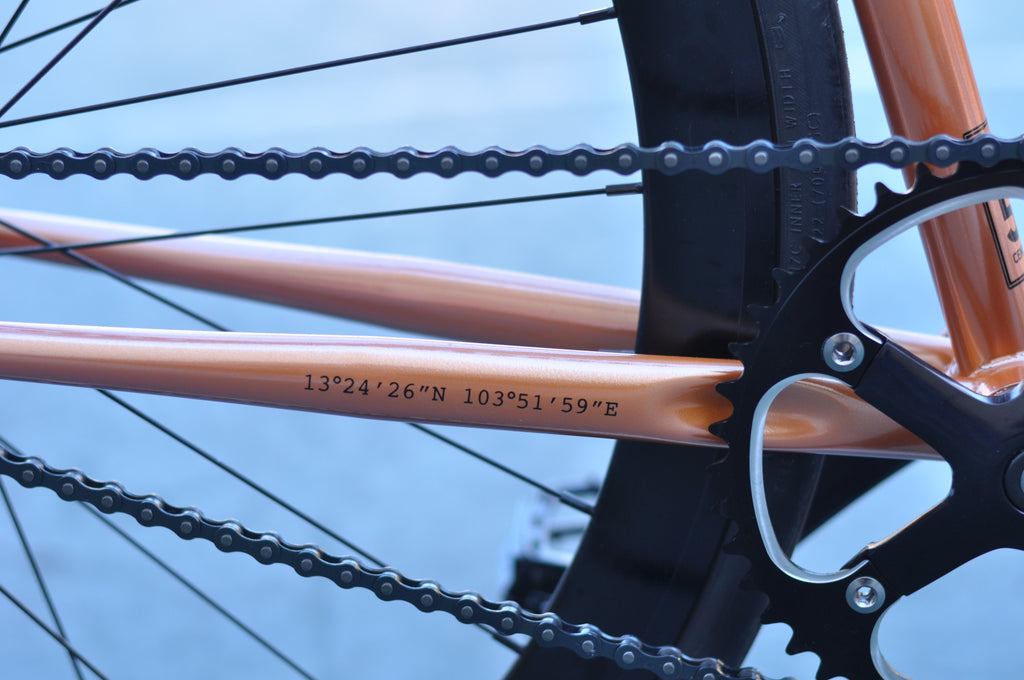 Tribe Bicycle Co CRMO Series Fixed Gear Single Speed Bike Monk