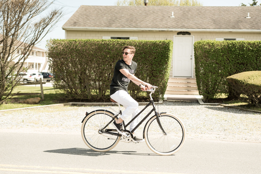 Tribe Bicycle Co city series cruiser Bike dutch bicycle omafiets knowlita black