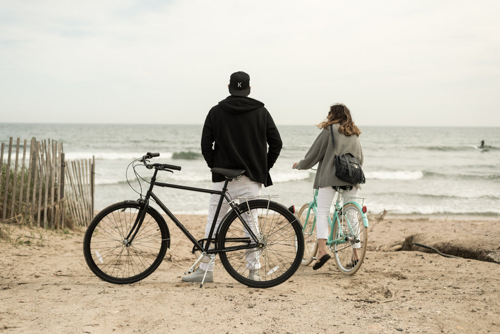 Tribe Bicycle Co city series cruiser Bike dutch bicycle opafiets knowlita black