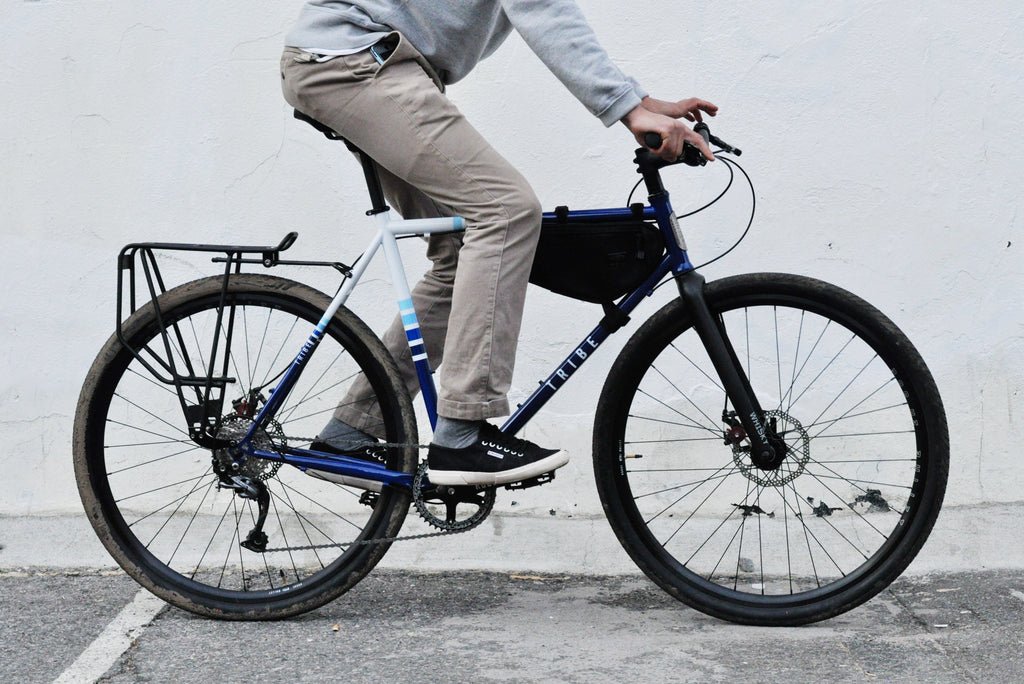 Tribe Bicycle Co urban cross series cx bike navy blue NYC new york city cycling