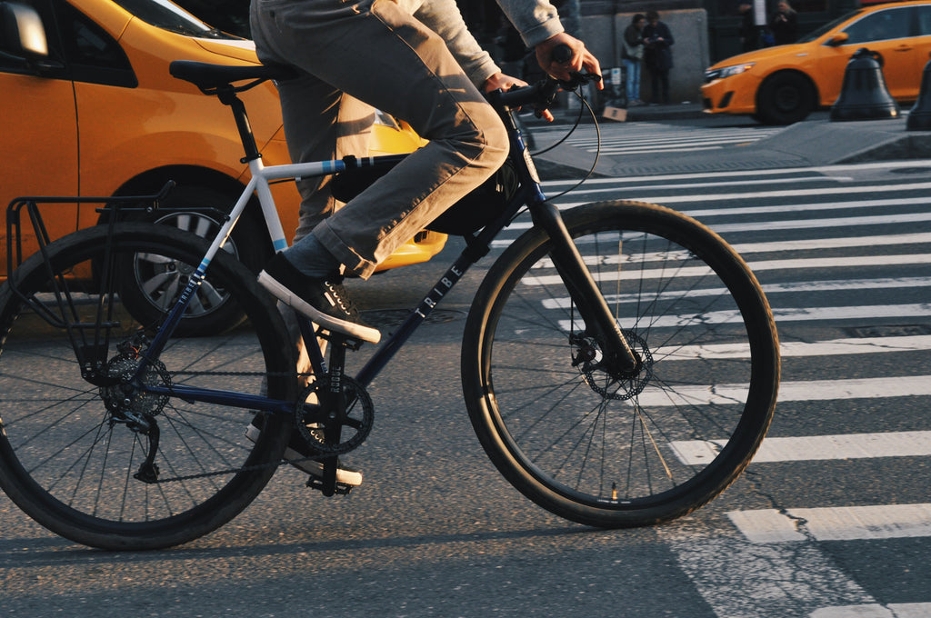 Tribe Bicycle Co urban cross series cx bike navy blue NYC new york city cycling