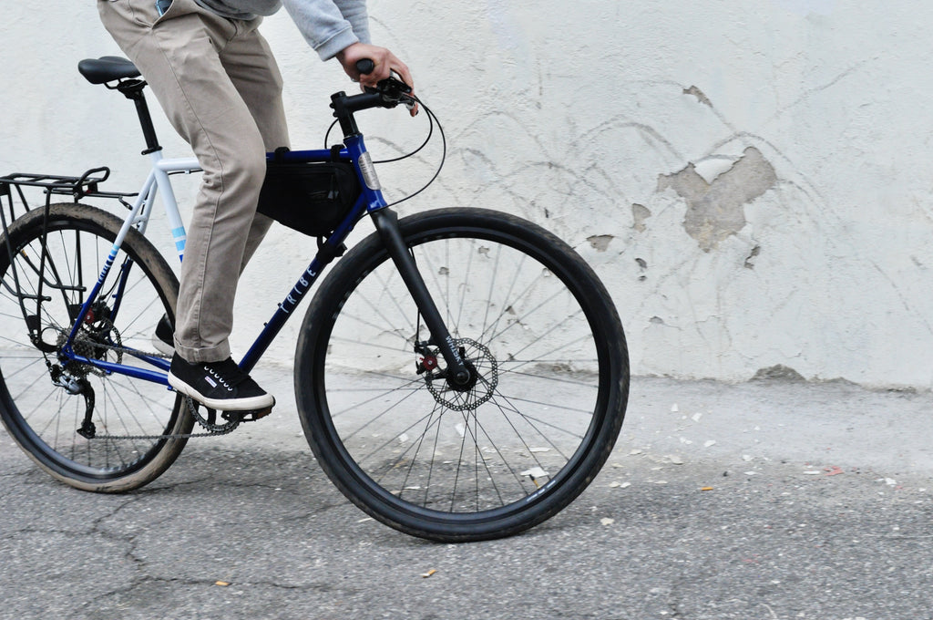 Tribe Bicycle Co urban cross series cx bike navy blue NYC new york city cycling