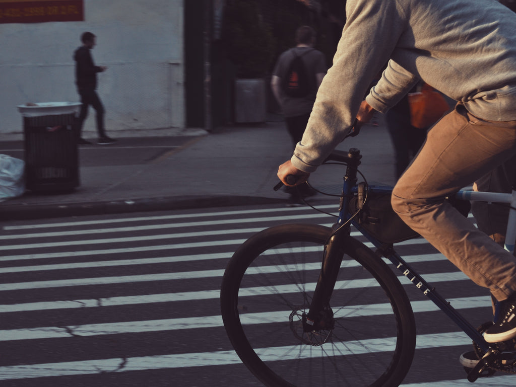 Tribe Bicycle Co urban cross series cx bike navy blue NYC new york city cycling