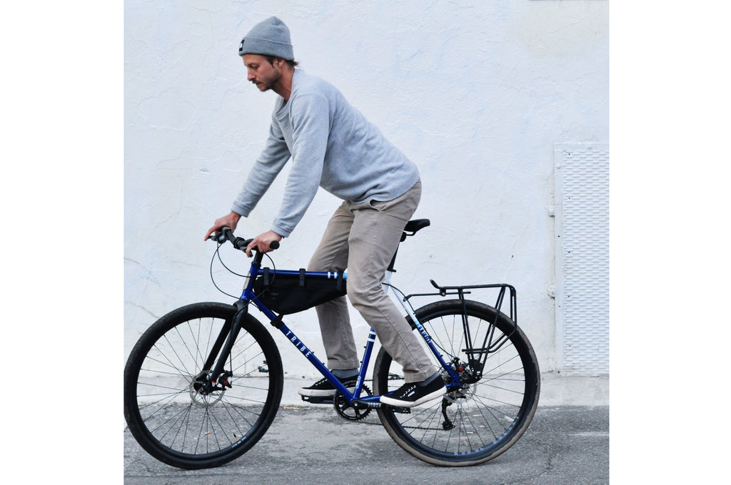 Tribe Bicycle Co urban cross series cx bike navy blue NYC new york city cycling