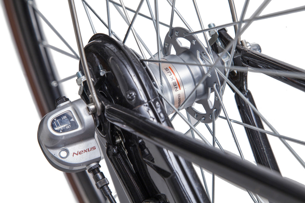 Tribe Bicycle Co Opafiets Pearlized Black Shimano Nexus 3-Speed Internal Hub