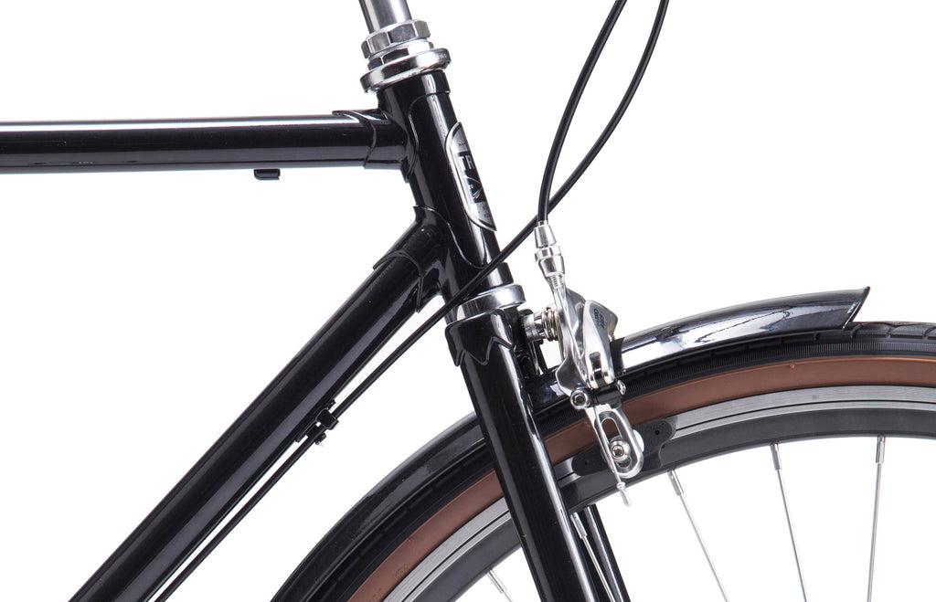 Tribe Bicycle Co Opafiets Pearlized Black Lugged Frame