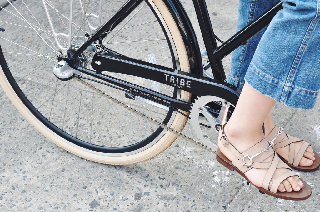 Tribe Bicycle Co city series cruiser Bike dutch bicycle omafiets knowlita black