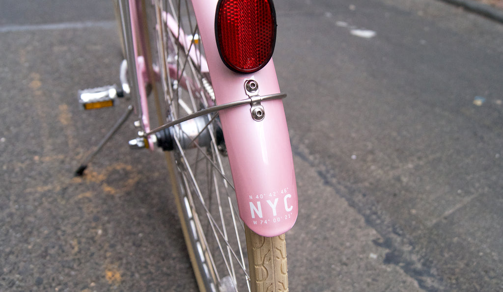 Tribe Bicycle Co City Cruiser Omafiets Pink Bicycle